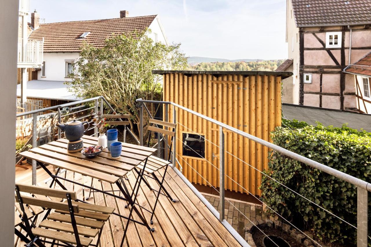 Ferienhaus Altstadtflair Bad Wildungen - Bis 8 Personen 外观 照片